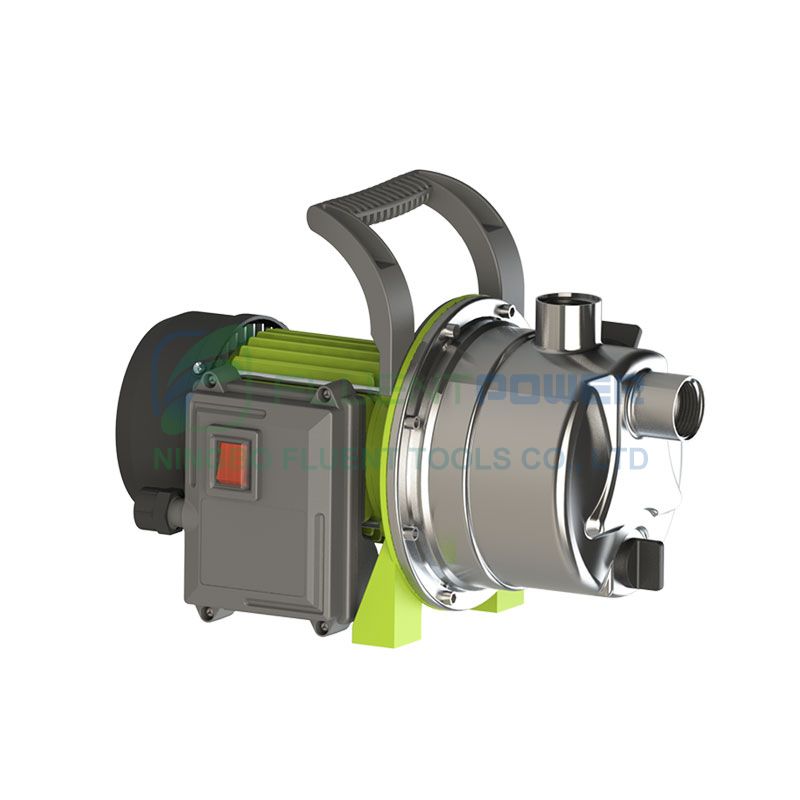 Hvordan drænes resterende vand korrekt fra en havepumpe i rustfrit stål?